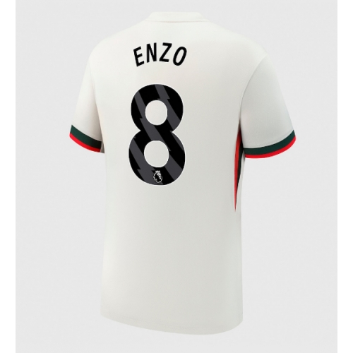 Billige Fotballdrakt Chelsea Enzo Fernandez #8 Replika Bortedrakt 2025-26 Kortermet Billige Fotballdrakt Chelsea Enzo Fernandez #8 Replika Bortedrakt 2025-26 Kortermet